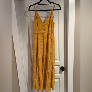 Mustard dress